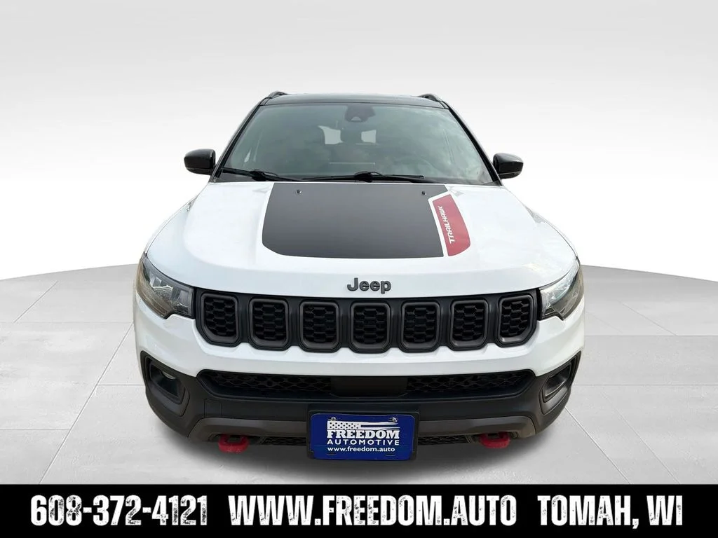 Used 2025 White Jeep Trailhawk image 12