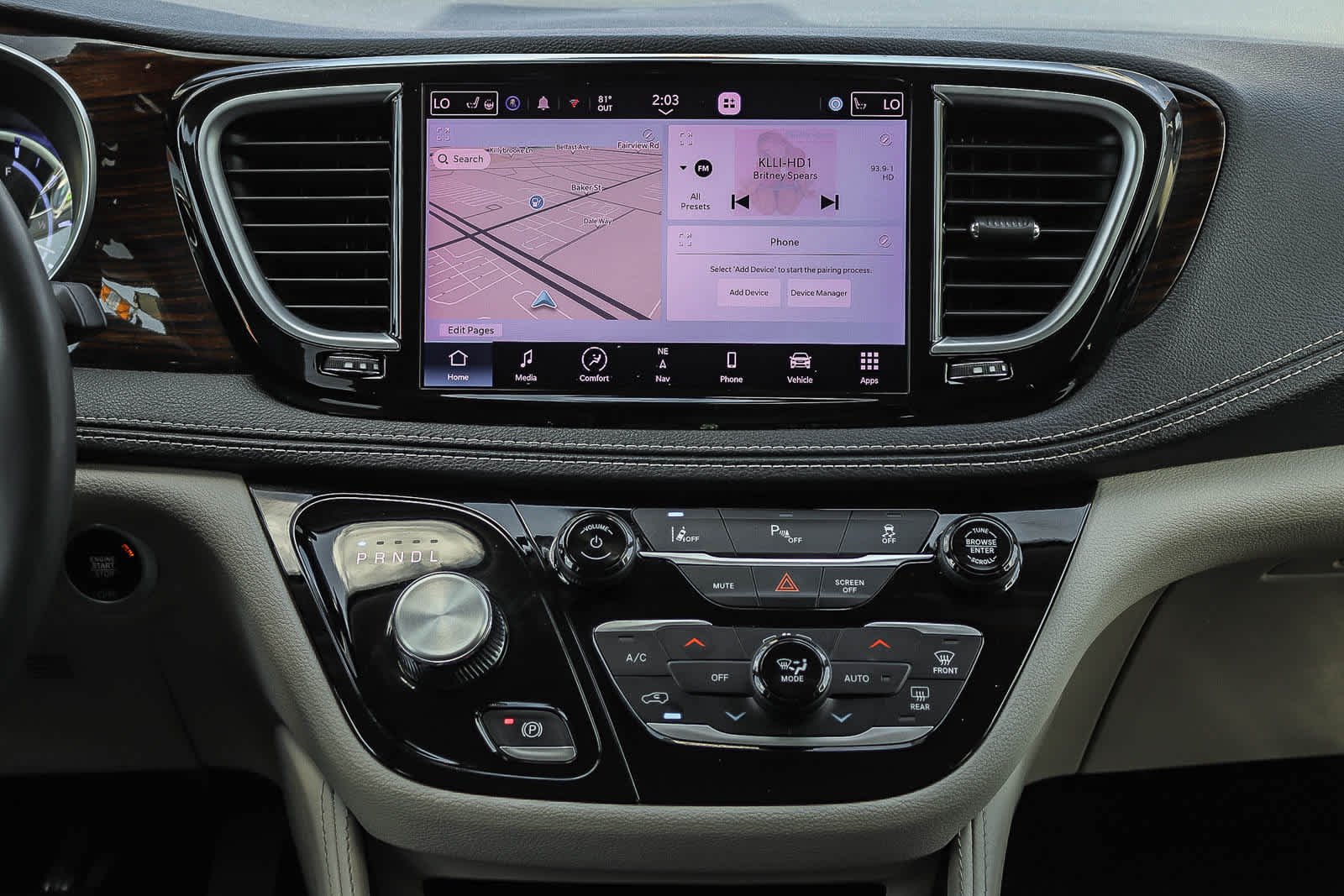 Used 2023 Fathom Blue Pearlcoat Chrysler Hybrid Limited image 12