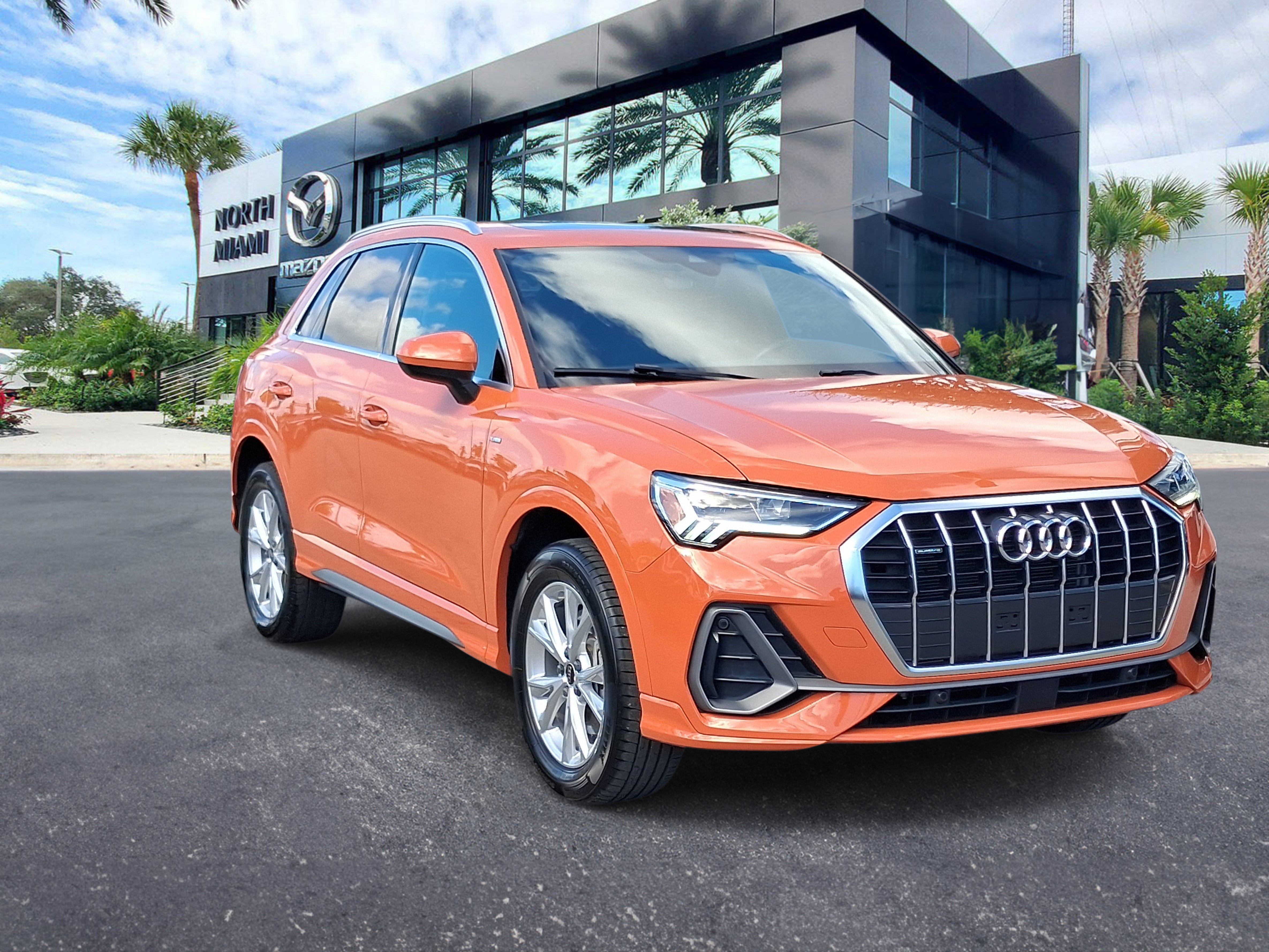 Used 2025 Orange Audi Premium image 3