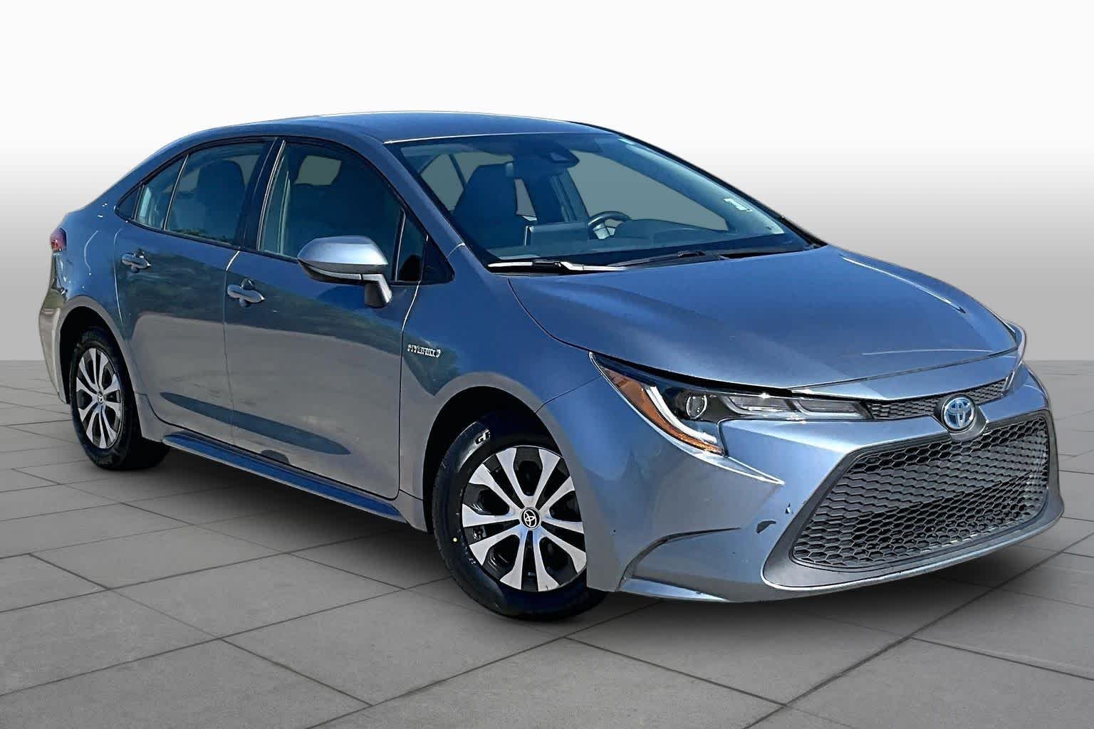 Used 2021 Celestite Toyota Hybrid LE image 2