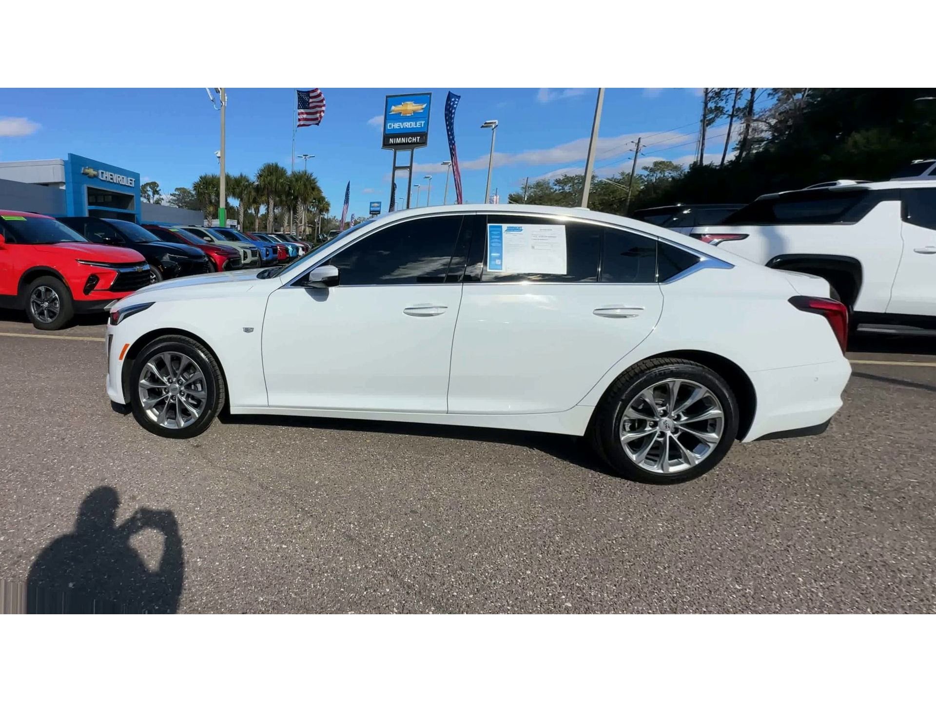 Used 2024 Summit White Cadillac Premium Luxury image 5