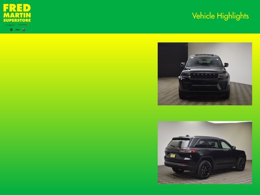 New 2026 Diamond Black Crystal Pearl-Coat Exterior Paint Jeep Laredo Altitude image 14