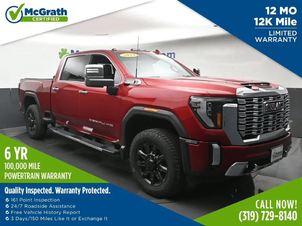 Used 2024 Red GMC Denali image 1