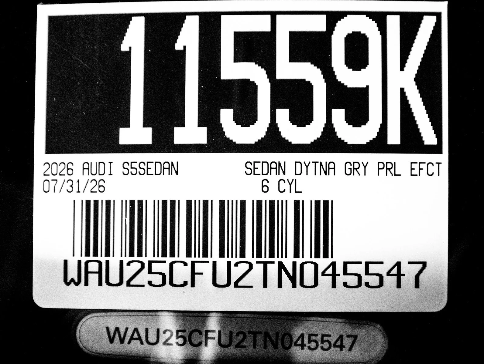 New 2026 Daytona Gray Pearl Effect Audi Premium Plus image 30