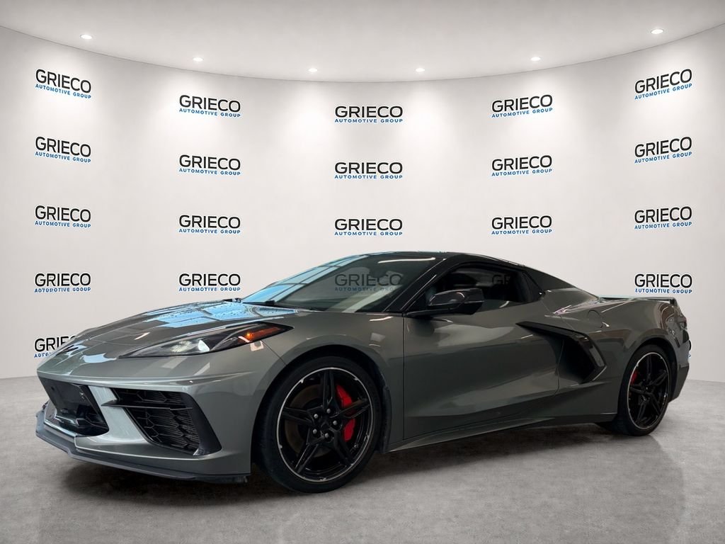 Used 2022 Gray Chevrolet Stingray image 3