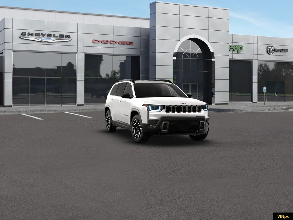 New 2026 Bright White Clear-Coat Exterior Paint Jeep Limited image 15