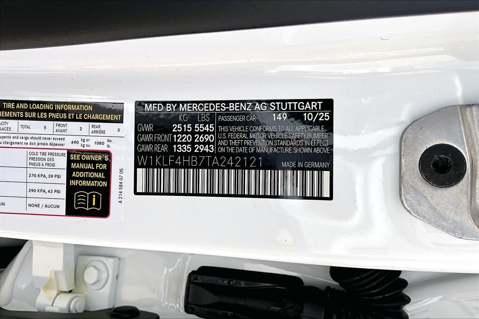 New 2026 Polar White Mercedes-Benz E 350 image 16