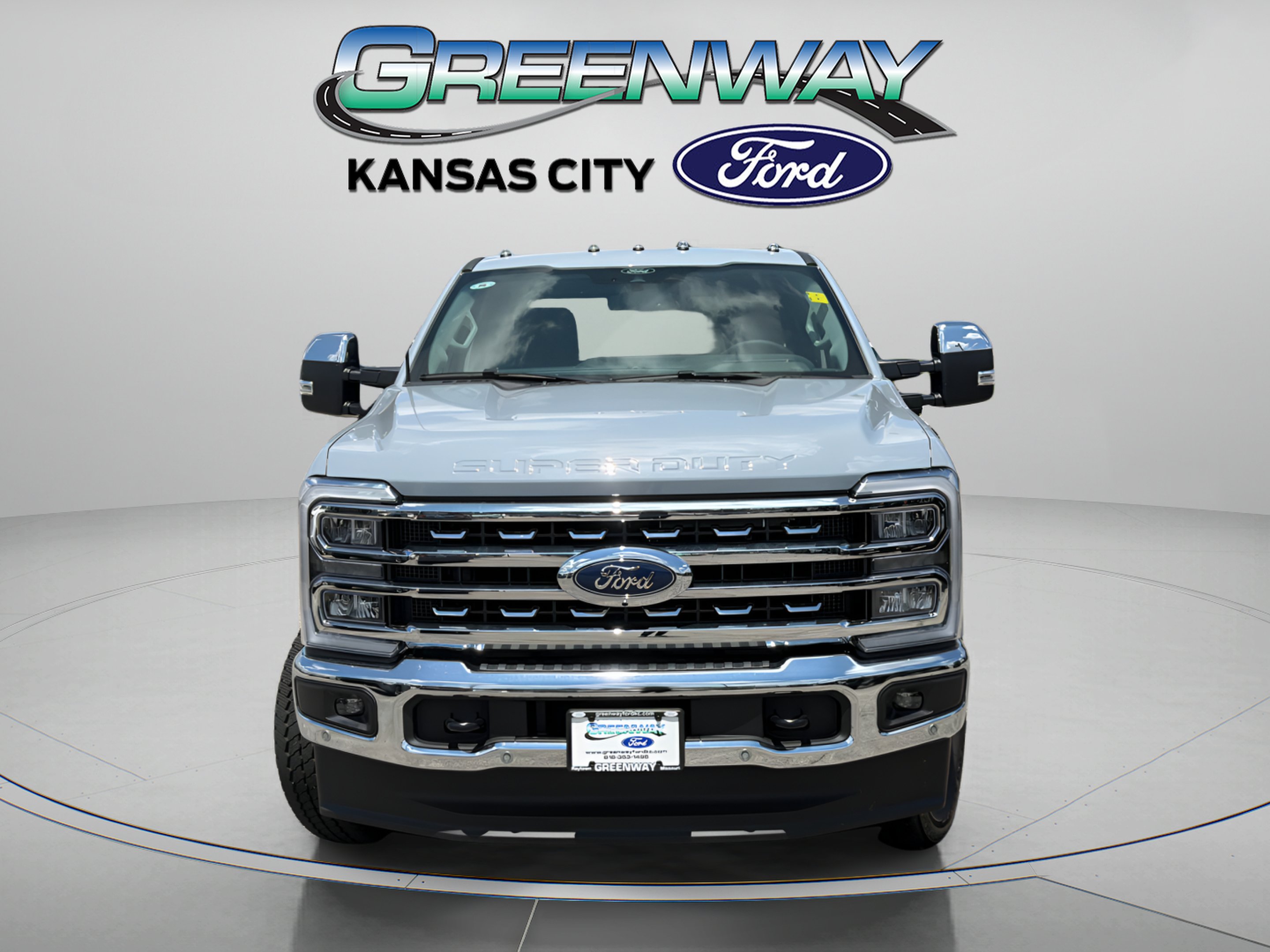 New 2026 Glacier Gray Metallic Tri-Coat Ford F-250® Lariat® image 2