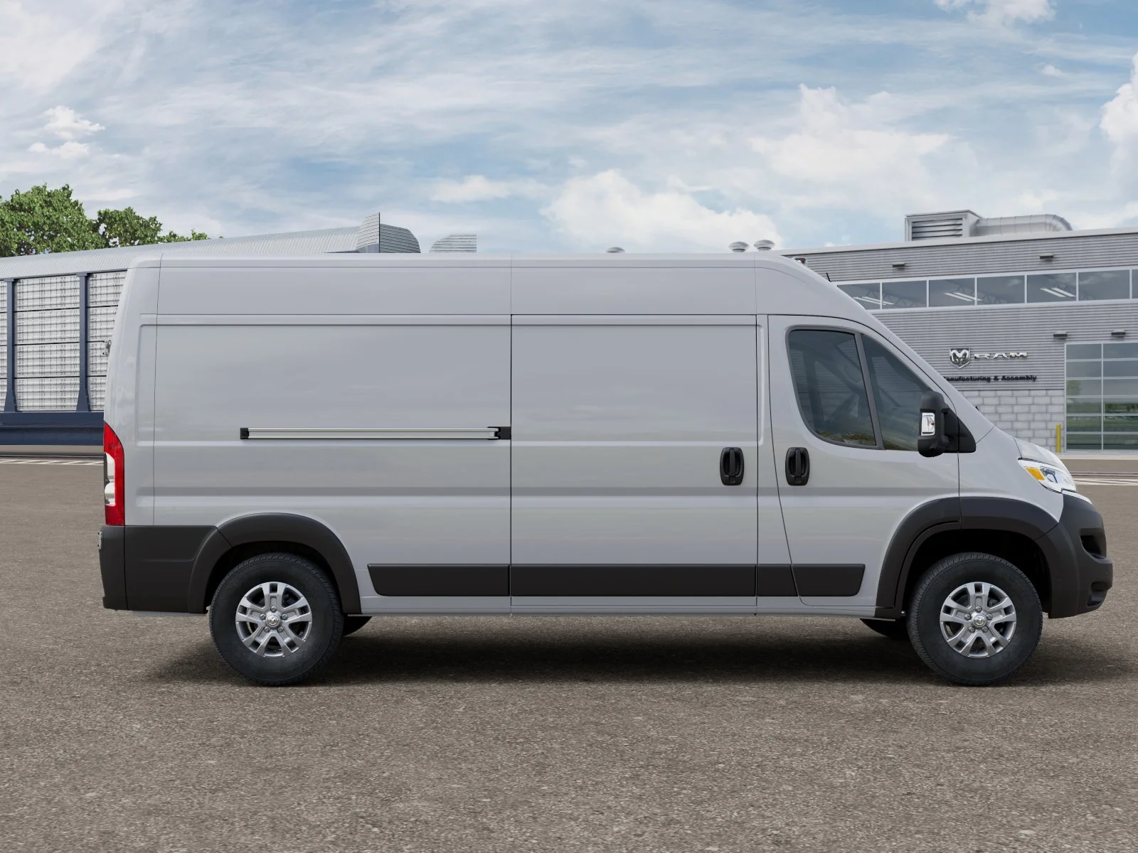 New 2027 Bright White Clearcoat RAM SLT image 12