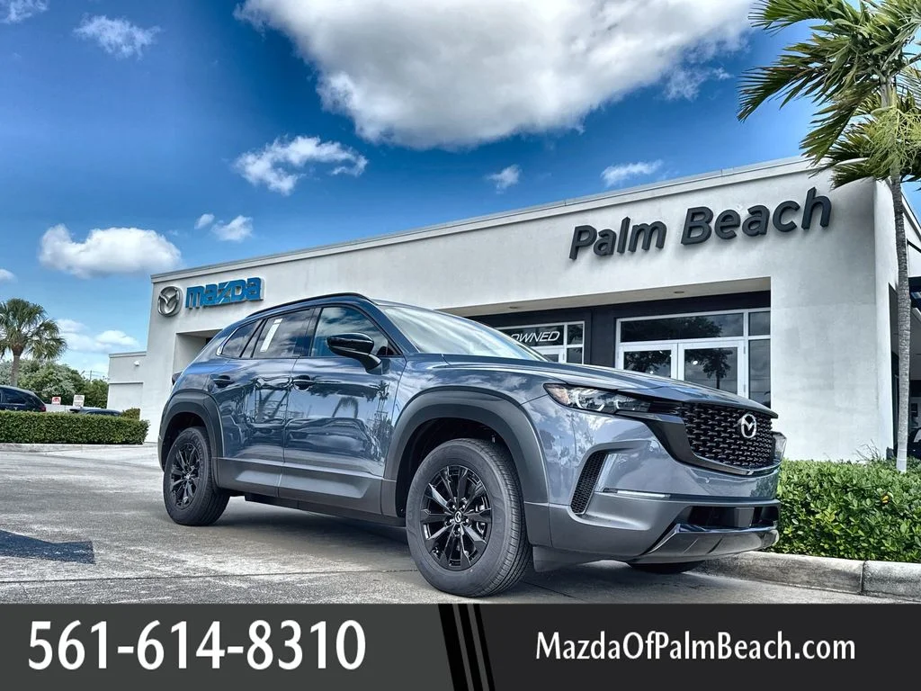 New 2026 Gray Metallic Mazda Premium AWD image 1