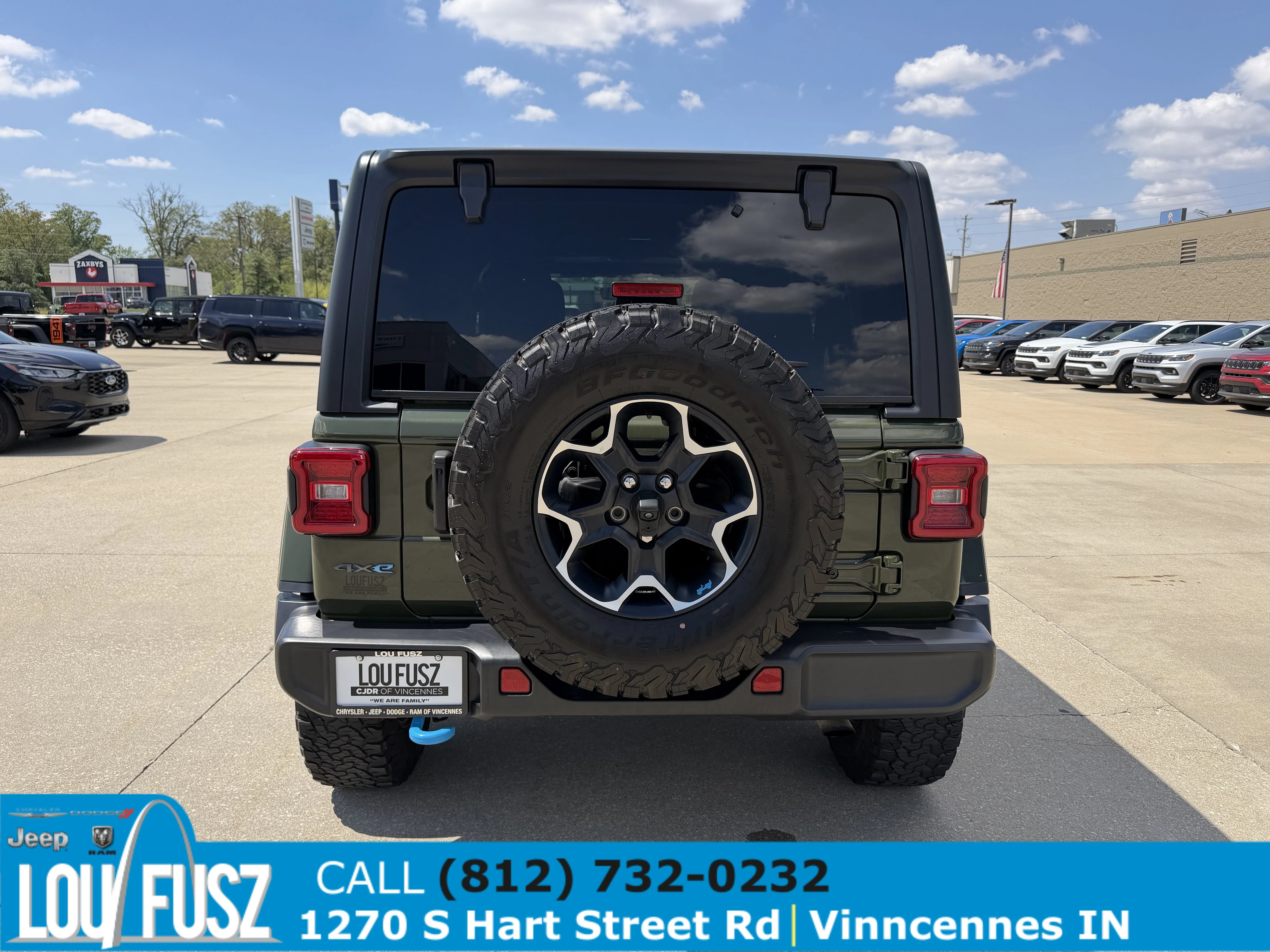 Used 2023 Sarge Green Clearcoat Jeep Rubicon image 6