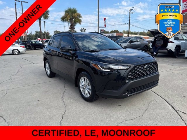 Certified Used 2024 Black Toyota LE image 3