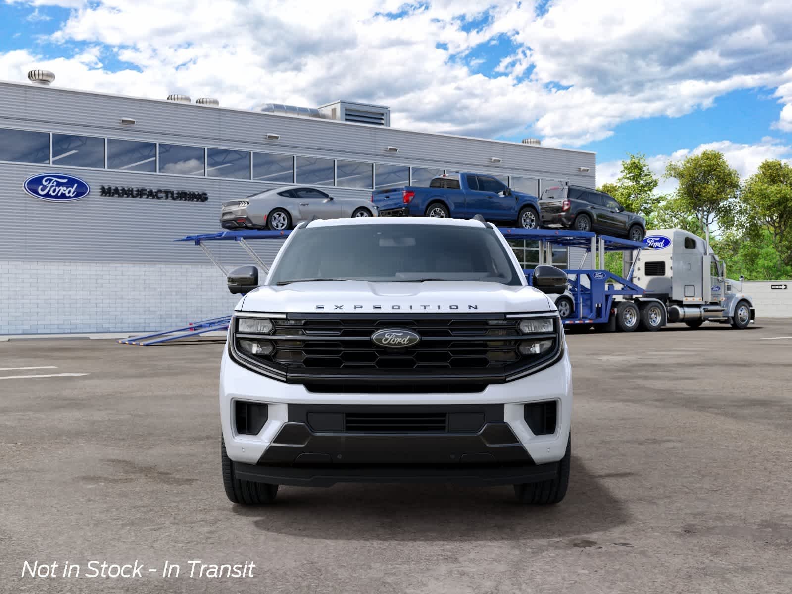 New 2027 Star White Metallic Tri-Coat Ford Platinum image 7