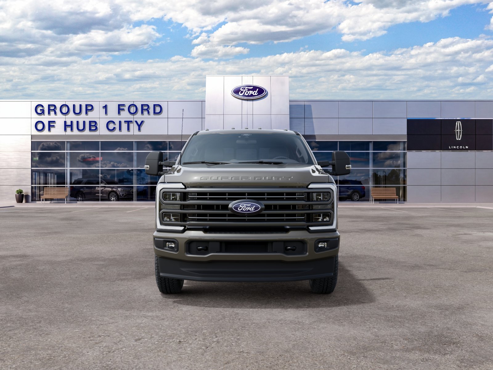 New 2027 Marsh Gray Metallic Ford F-250® XLT image 3