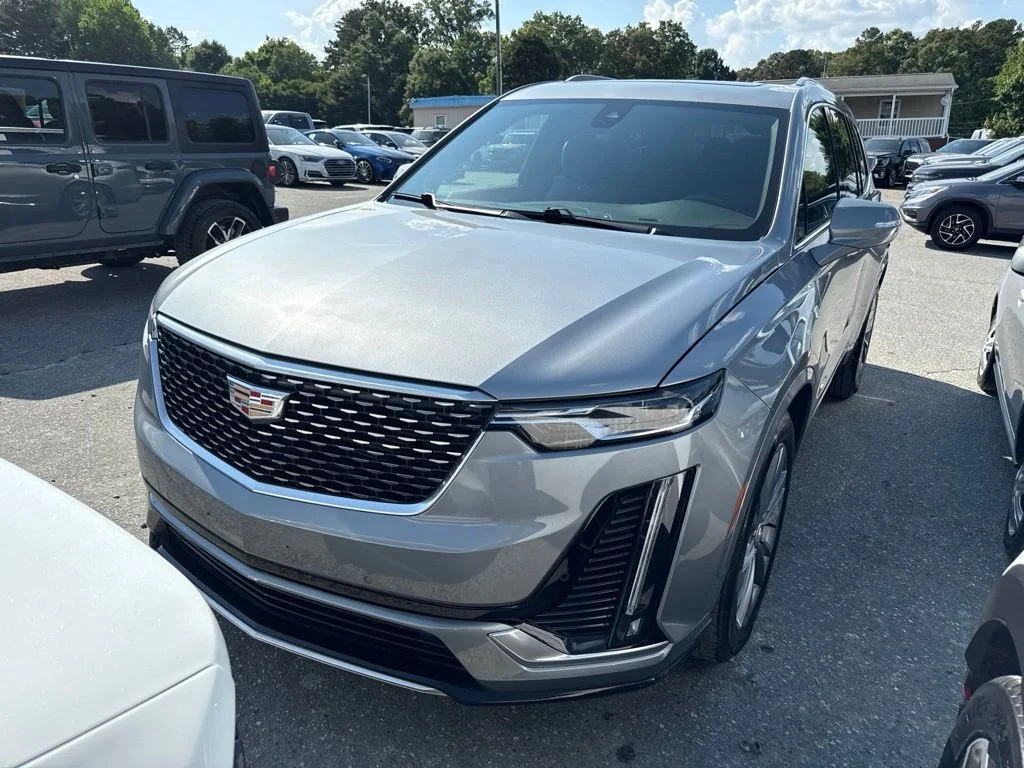 Used 2025 Silver Cadillac Premium Luxury image 1
