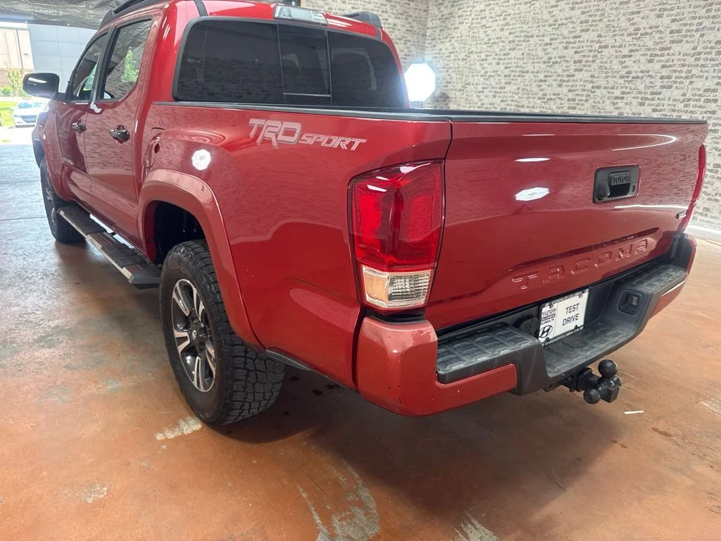Used 2017 Barcelona Red Metallic Toyota TRD Sport image 5