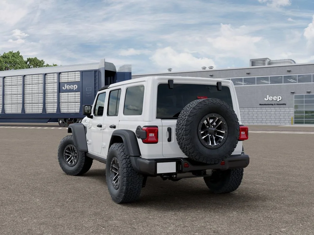 New 2026 Bright White Clear-Coat Exterior Paint Jeep Moab 392 image 3