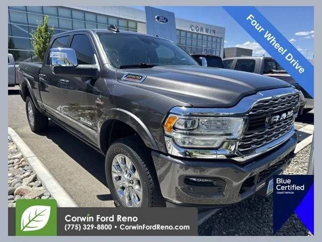 Used 2023 Granite Crystal Clearcoat Metallic Ram Limited image 1