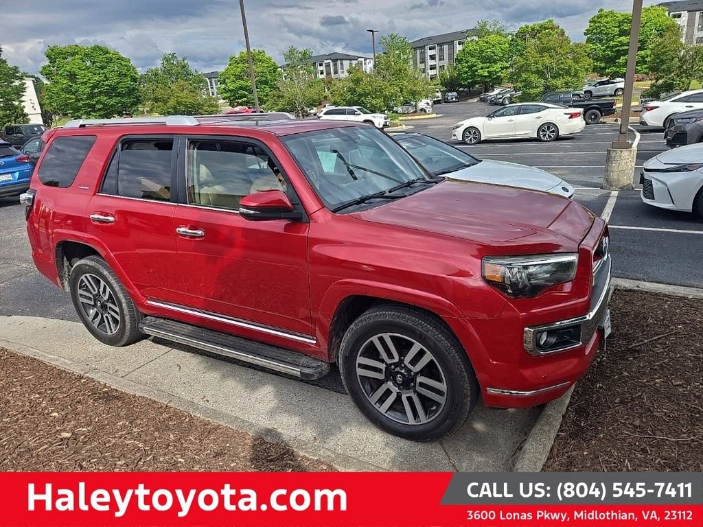 Used 2018 Red Toyota Limited image 1