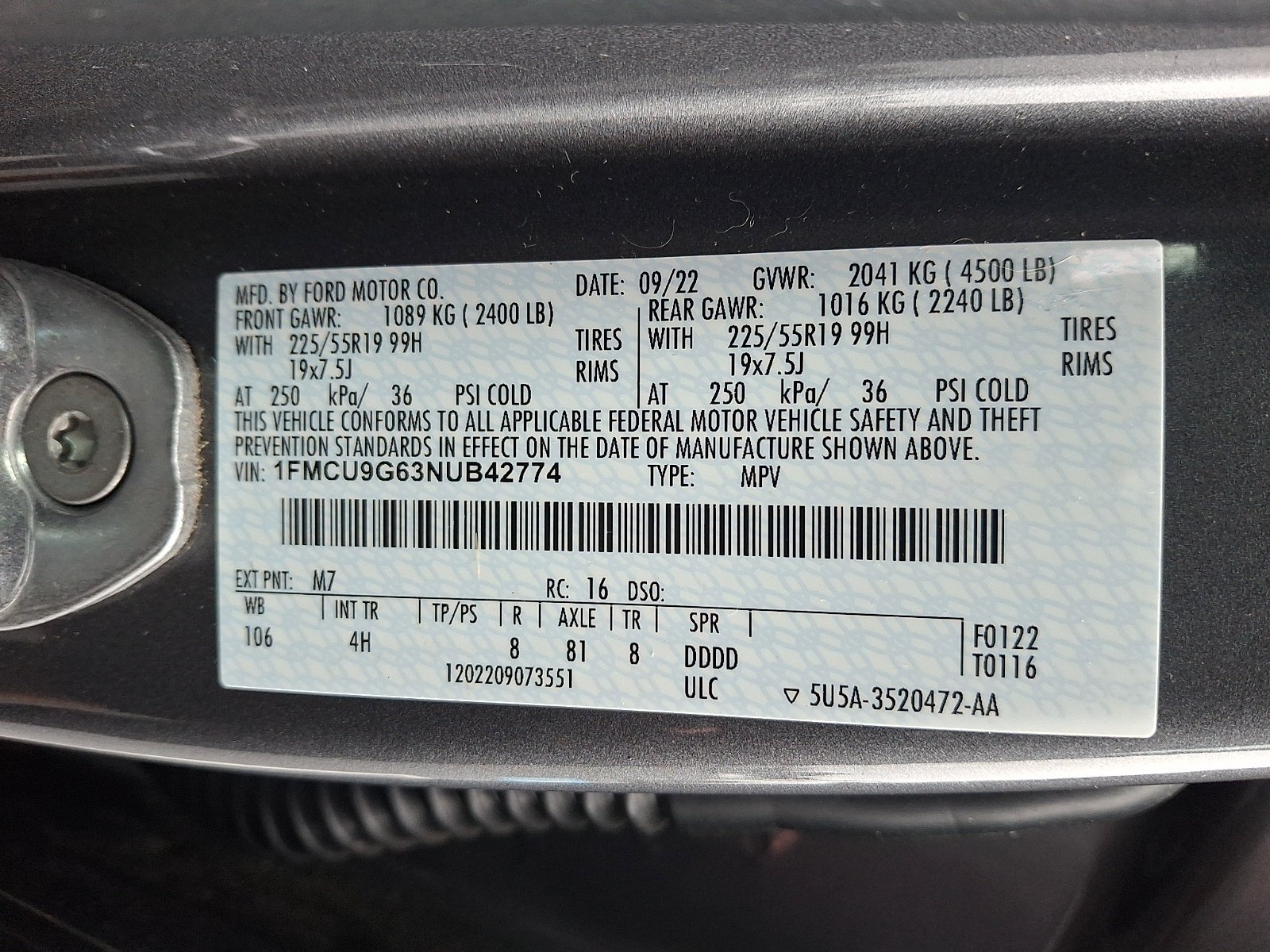 2022 Ford Escape SE - Photo 26