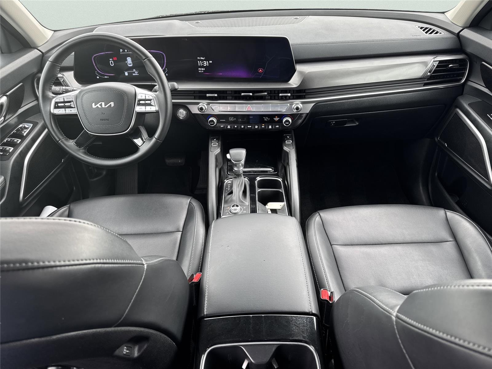 Used 2025 Glacial White Pearl Kia S image 18