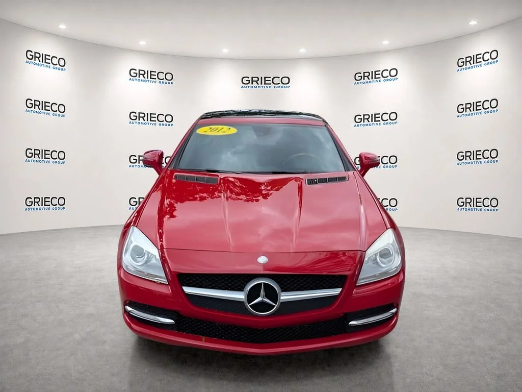 Used 2012 Red Mercedes-Benz SLK 350 image 2