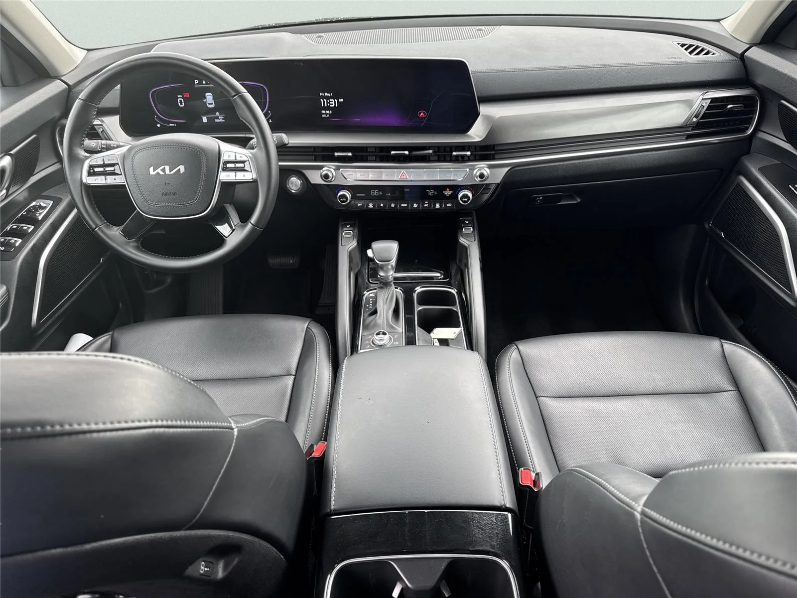 Used 2025 Glacial White Pearl Kia S image 18