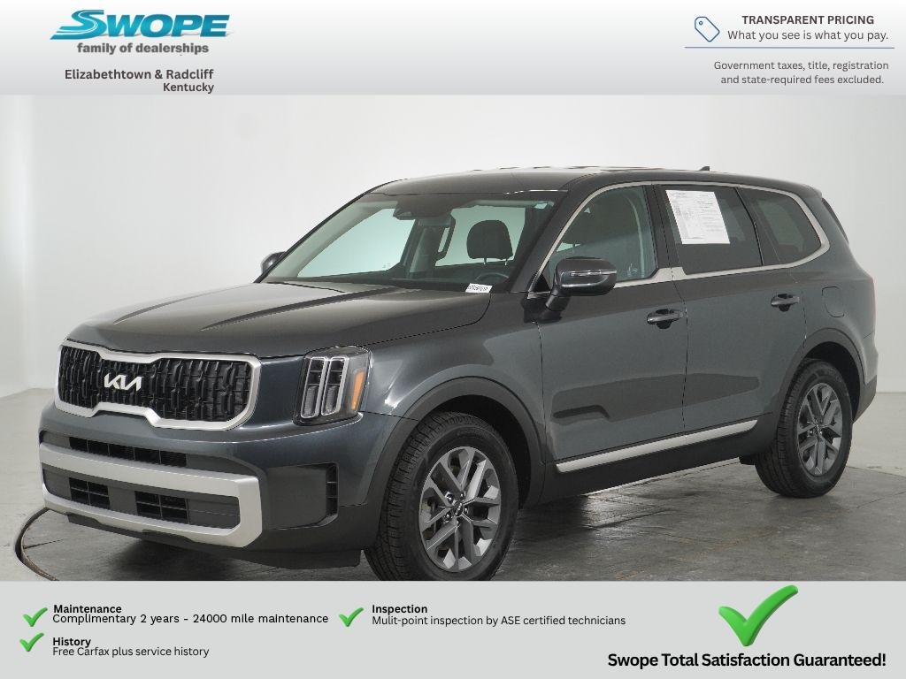 Used 2024 Gravity Gray Kia LX image 7