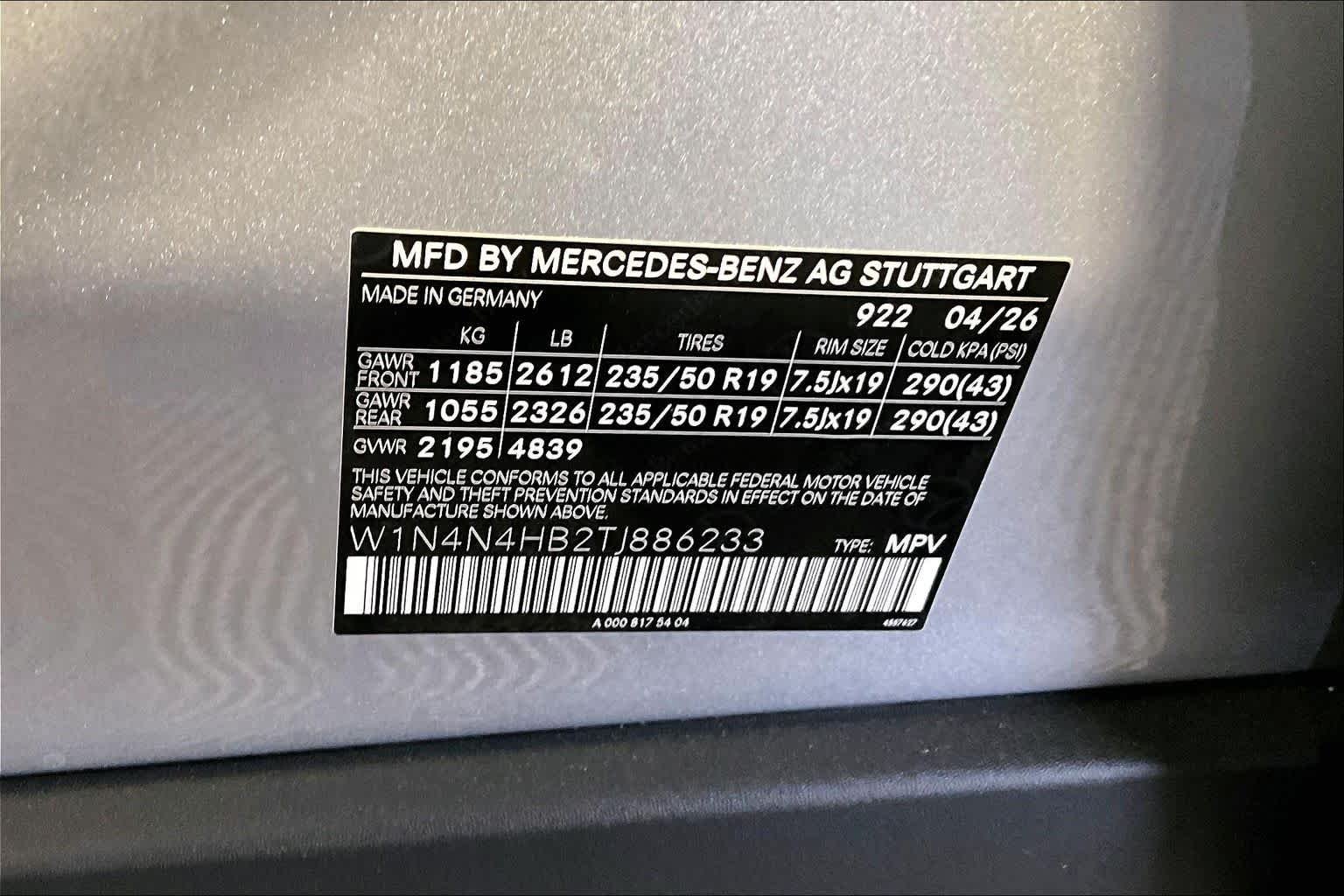 New 2026 Cirrus Silver Metallic Mercedes-Benz GLA 250 image 12