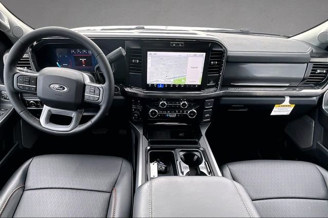 New 2026 Star White Metallic Tri-Coat Ford Lariat image 4