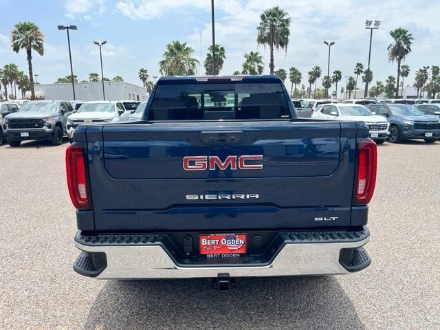 Used 2022 PACIFIC BLUE METALLIC GMC SLT image 8