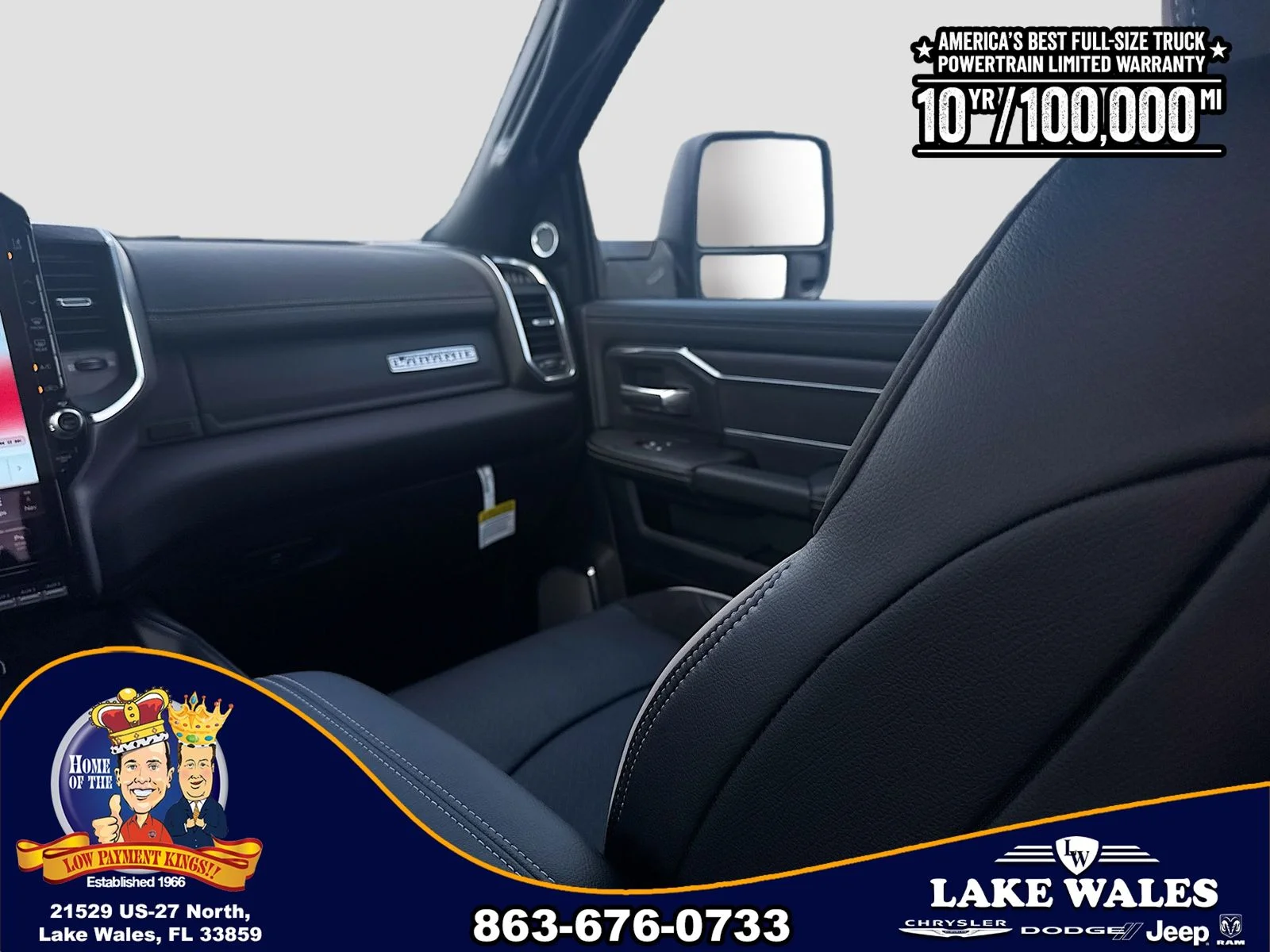 New 2026 Ceramic Gray Clear-Coat Exterior Paint RAM Laramie image 23
