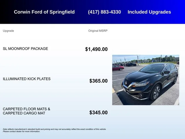 Used 2023 Black Nissan SL image 5