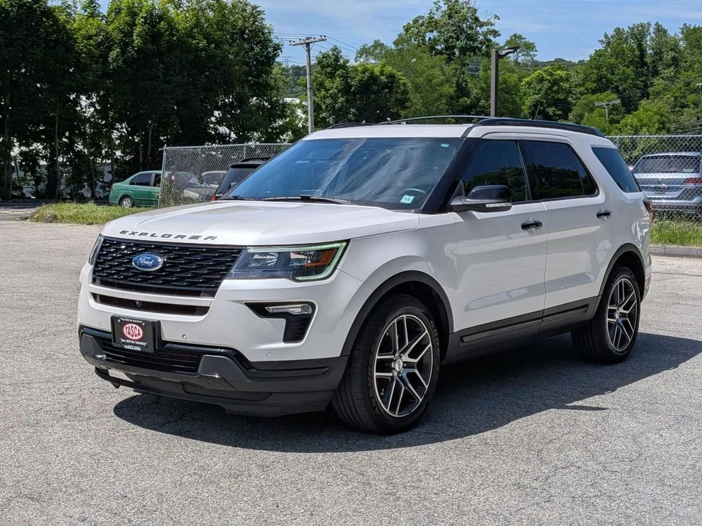 Used 2019 White Ford Sport image 12