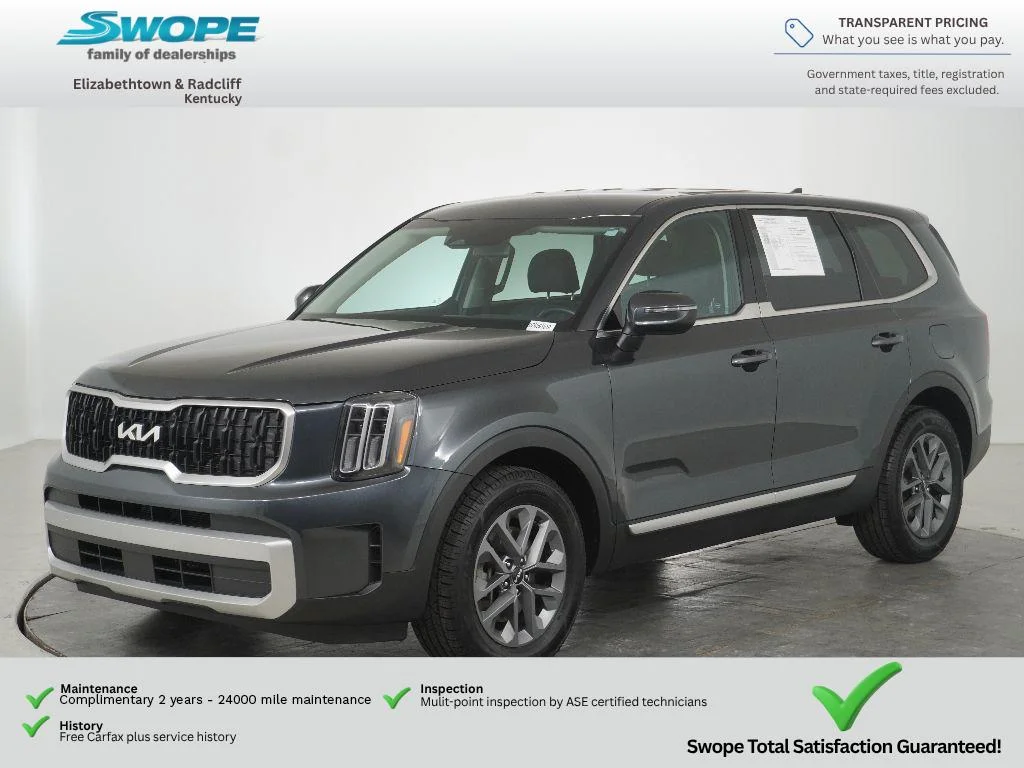Used 2024 Gravity Gray Kia LX image 7