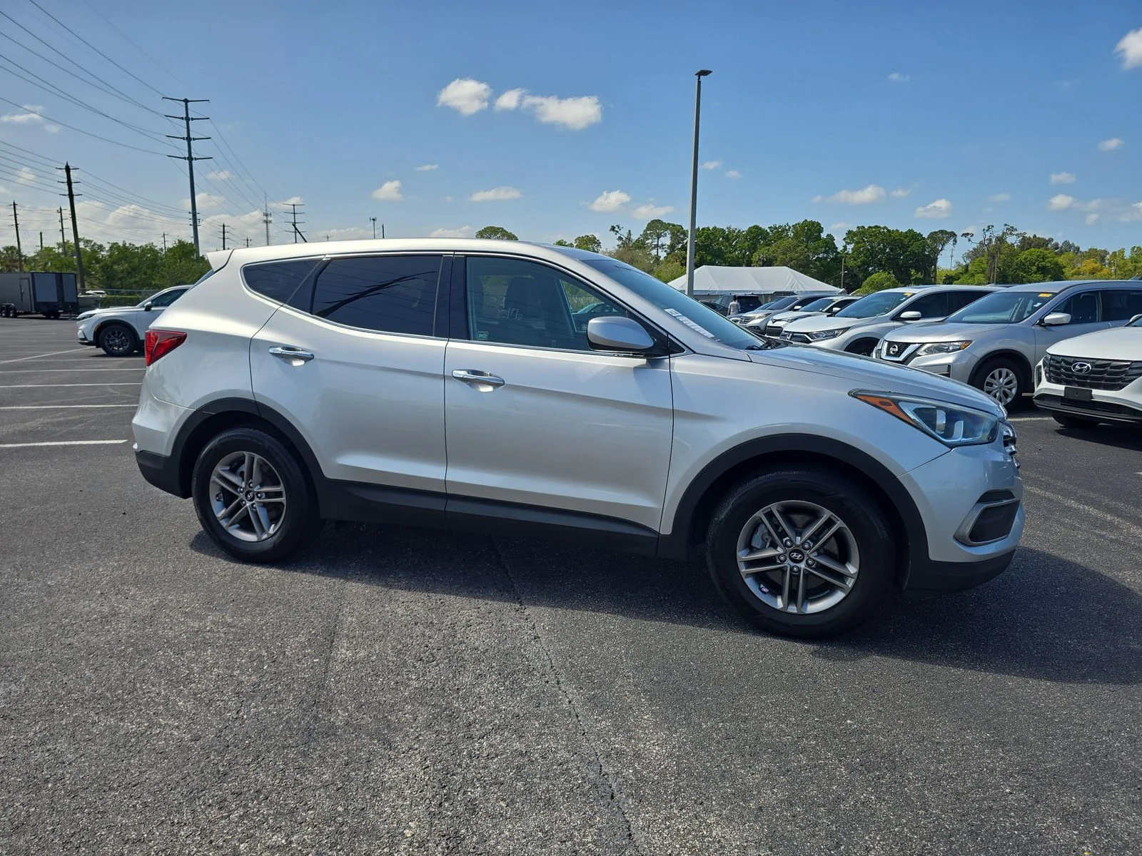 Used 2018 Hyundai Santa Fe Sport with VIN 5XYZT3LBXJG538410 for sale in Port Richey, FL