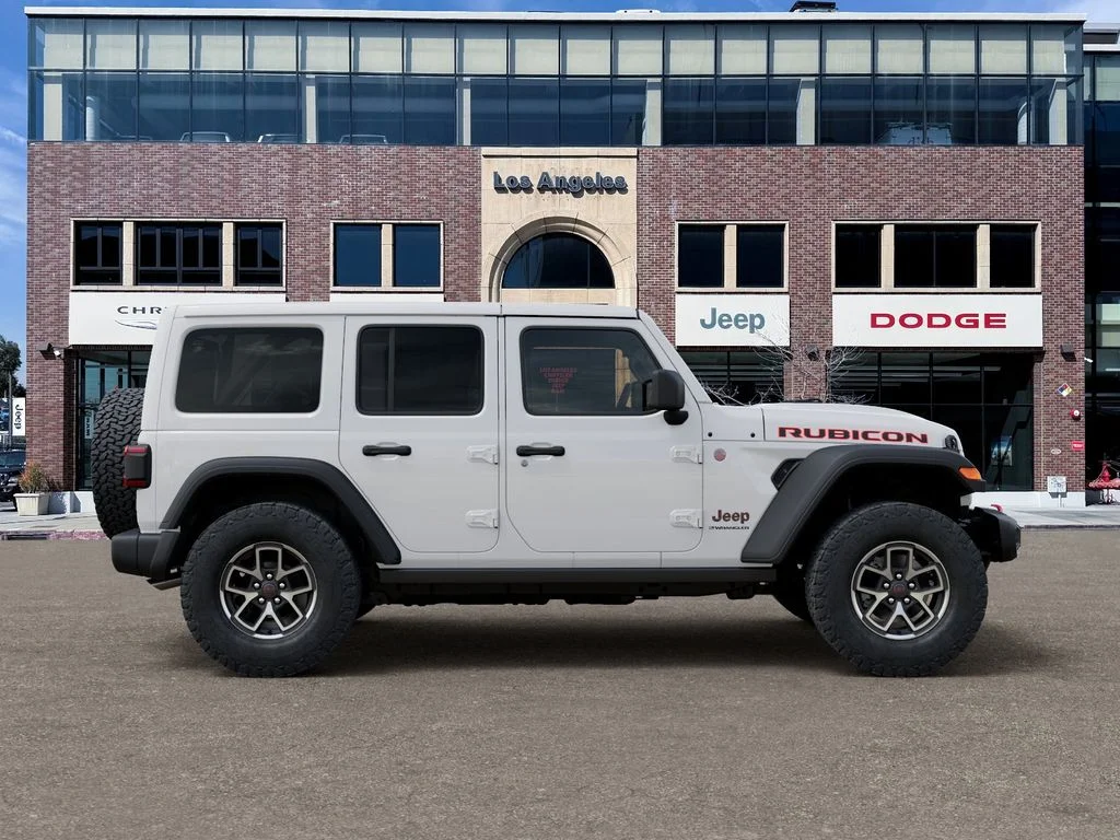 New 2026 Bright White Clear-Coat Exterior Paint Jeep Rubicon image 21