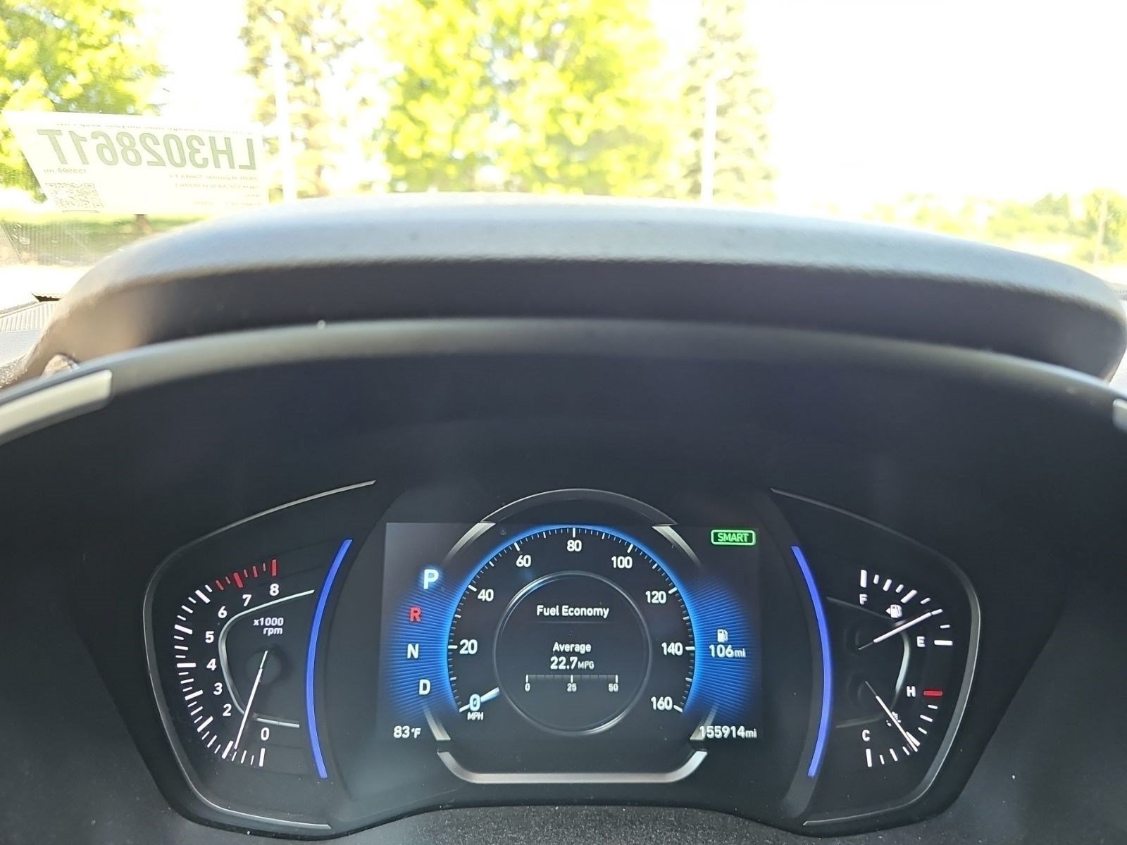 Used 2020 Calypso Red Hyundai Limited image 18