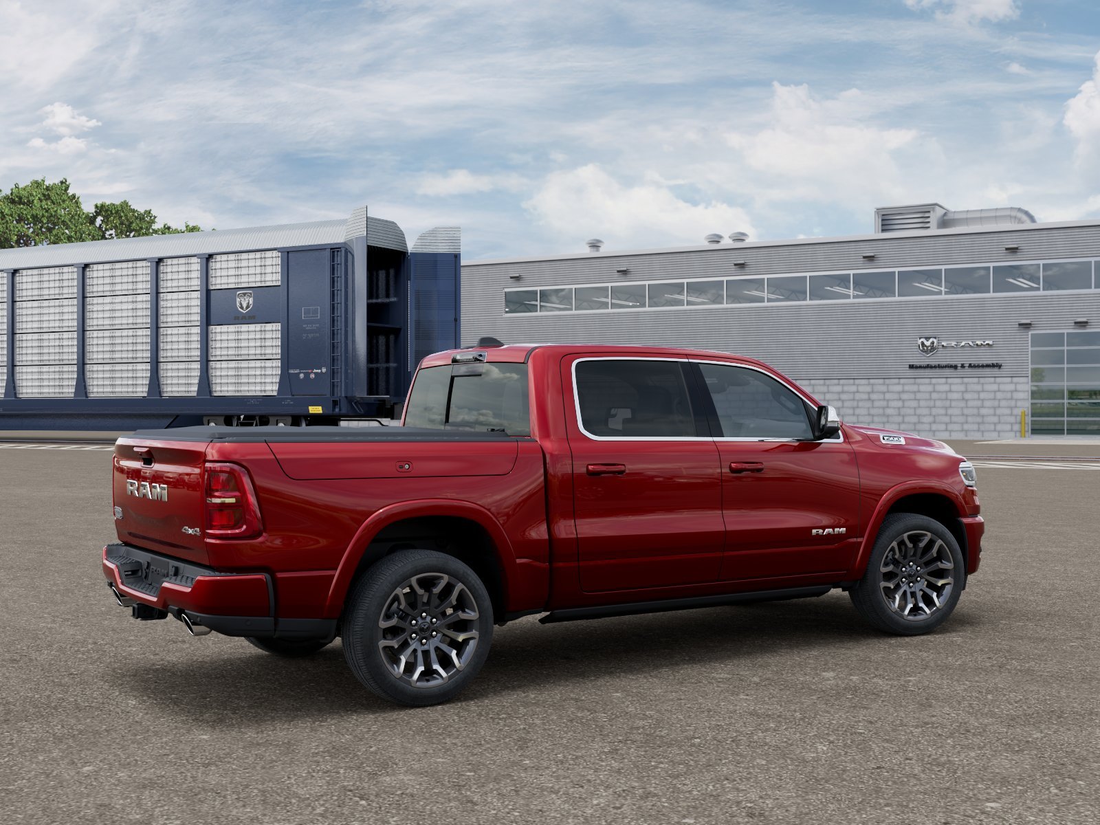 New 2026 Molten Red Pearl-Coat Exterior Paint RAM Limited image 21