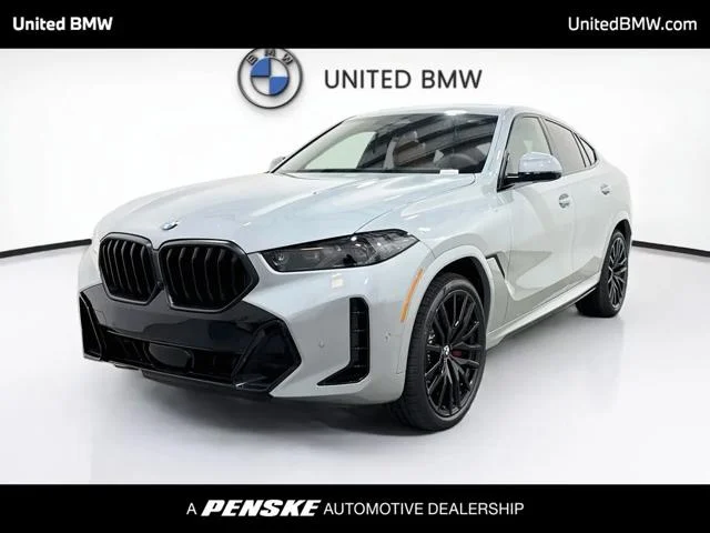New 2027 Brooklyn Grey Metallic BMW X6 40i image 1