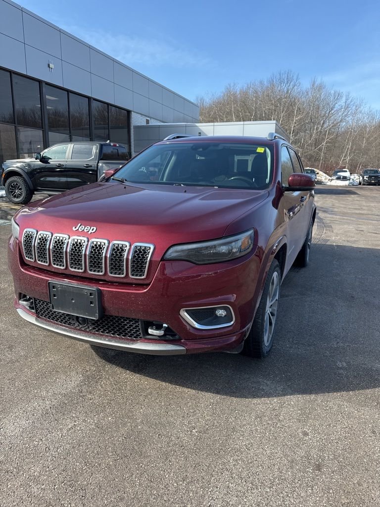 Used 2019 Jeep Cherokee Overland with VIN 1C4PJMJN5KD174266 for sale in Jefferson, OH