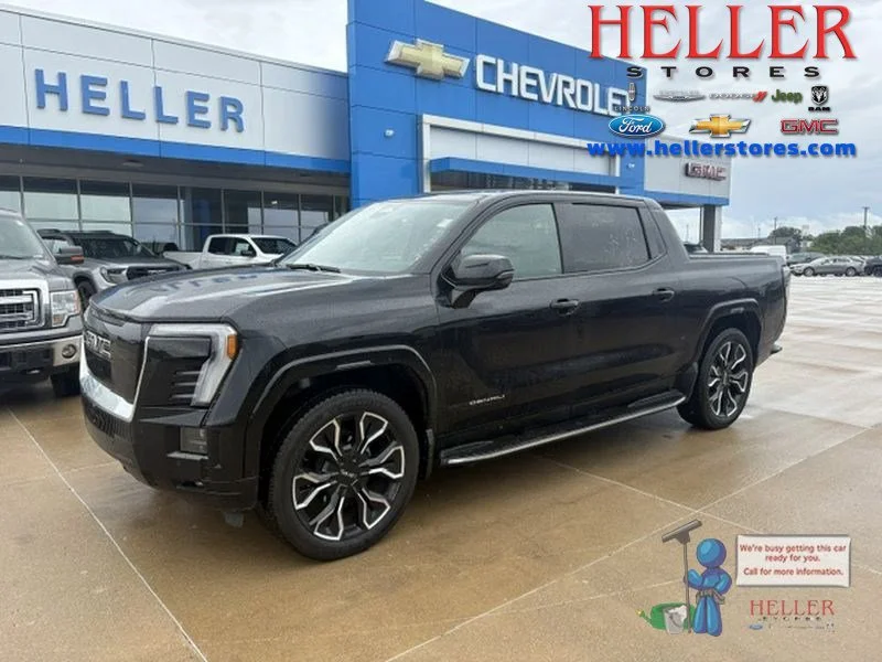 Used 2025 Onyx Black GMC Extended Range Denali image 1
