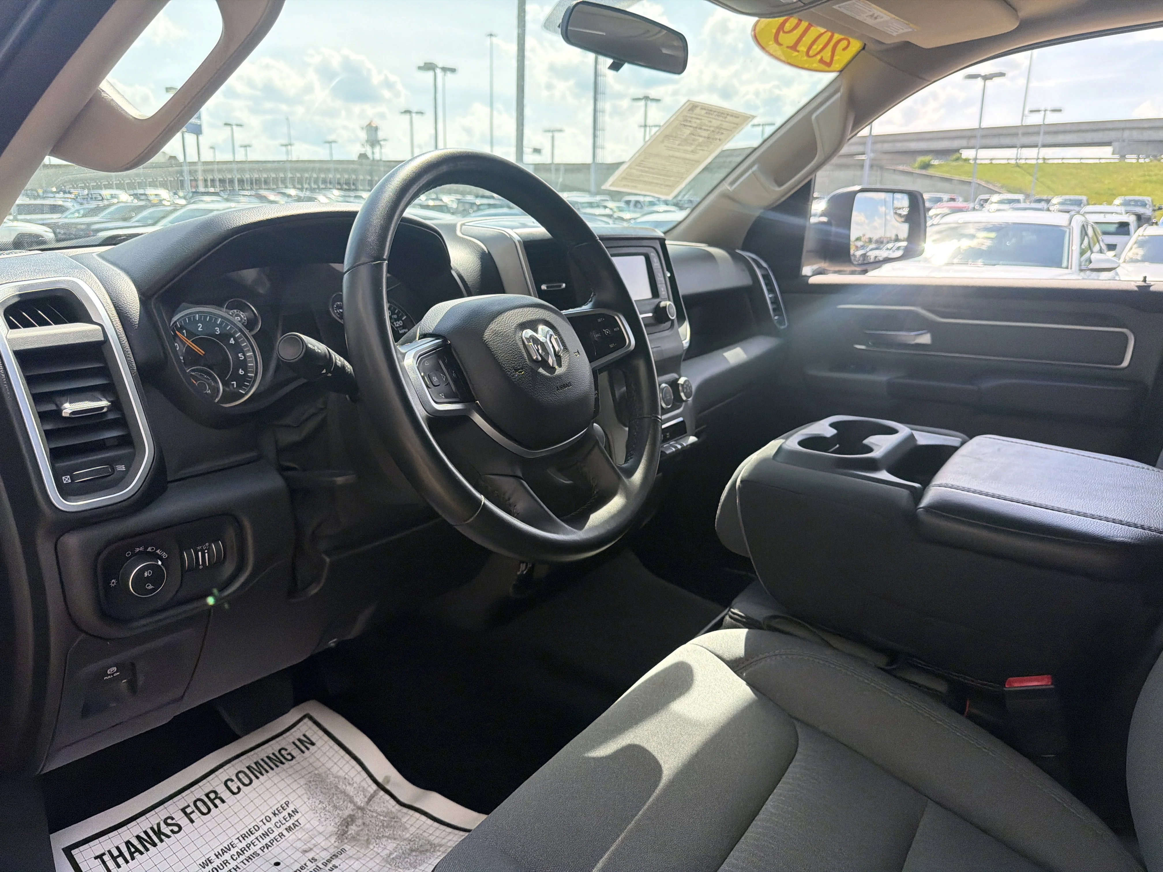 Used 2019 Granite Crystal Metallic Clearcoat Ram Big Horn/Lone Star image 29