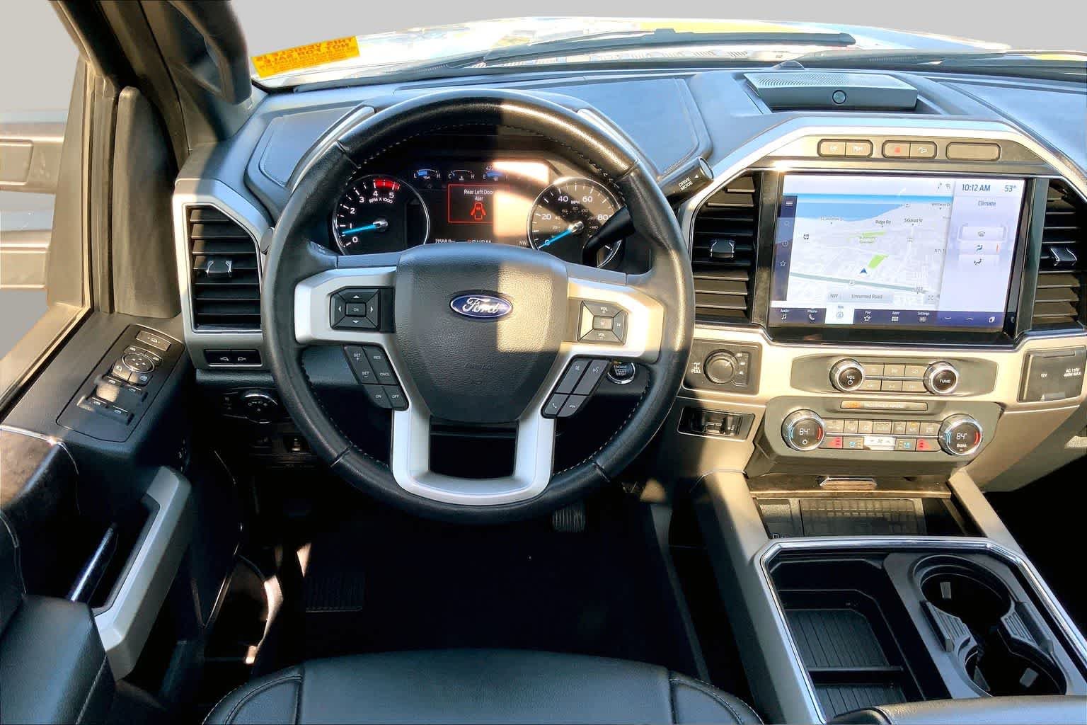 Certified Used 2022 Carbonized Gray Metallic Ford LARIAT image 6