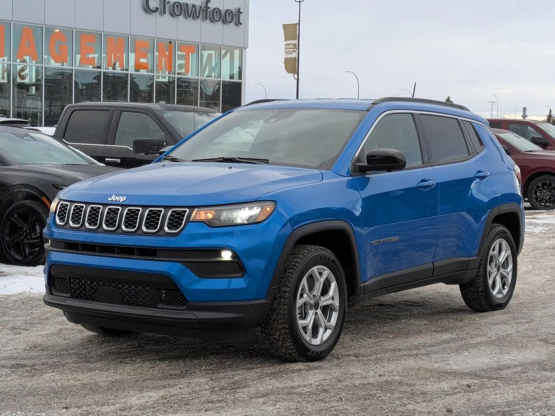 New 2025 Blue Jeep North - - 4x4 - 4.99% O.A.C - 360 Camera System - 10.1 Inch Display - Adaptive Cruise & More! image 4