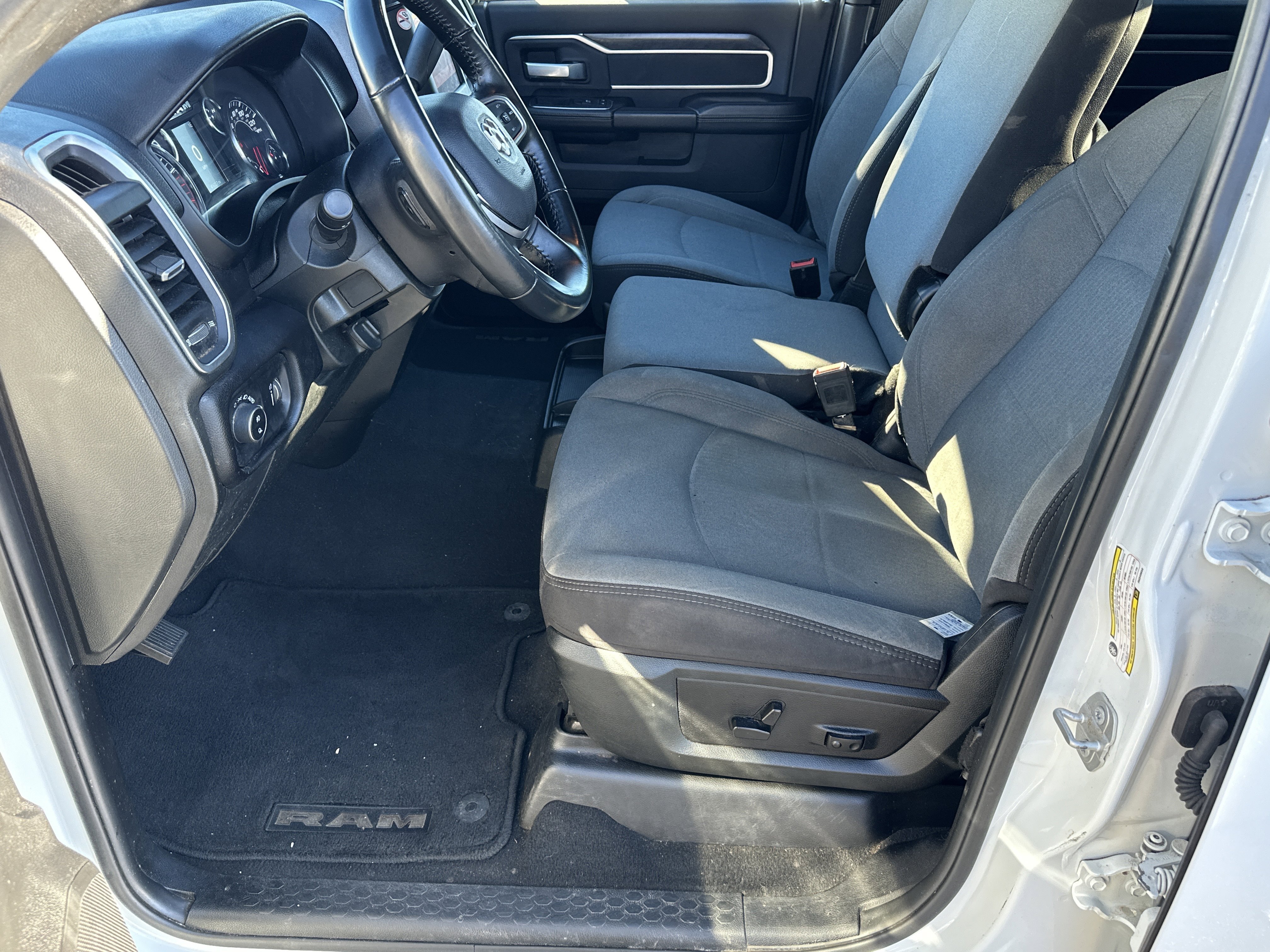 Used 2024 Bright White Clearcoat Ram Big Horn image 10