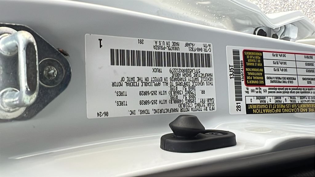 Used 2024 White Toyota SR5 image 25