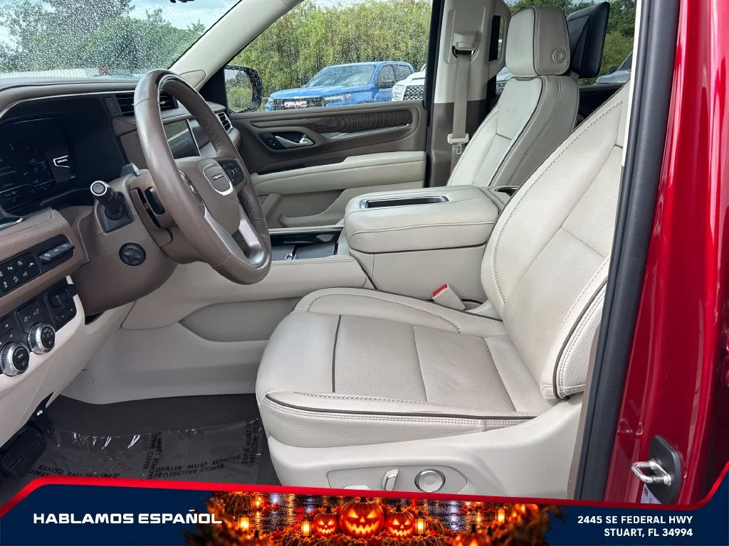 Used 2024 Volcanic Red Tintcoat GMC Denali image 9
