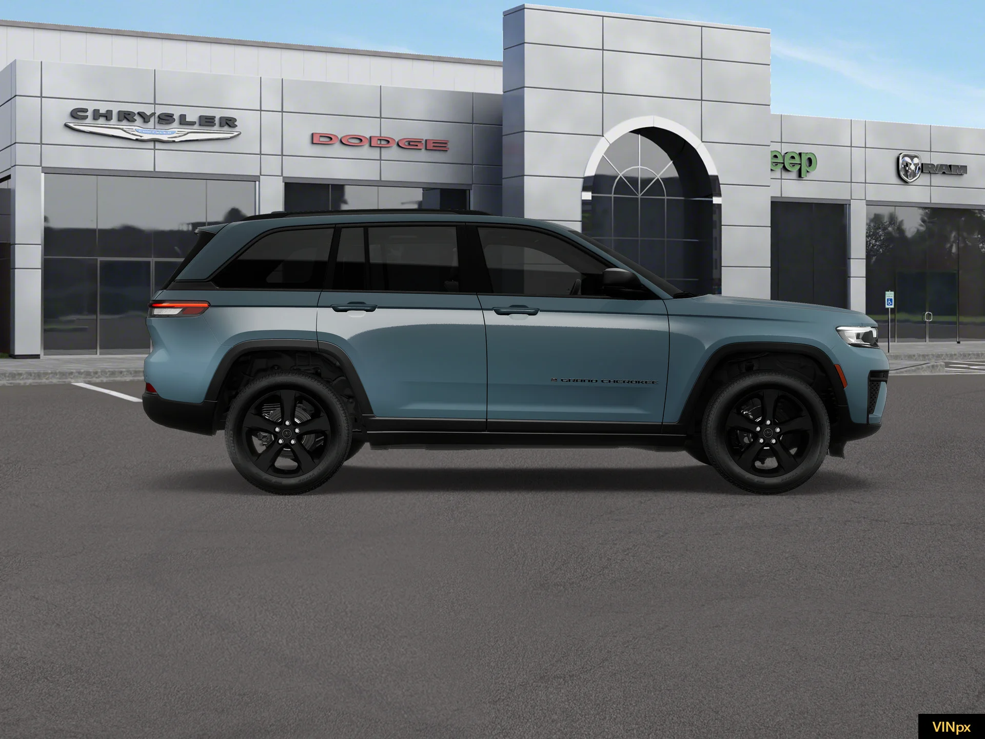 New 2027 Steel Blue Paint Jeep Limited image 9