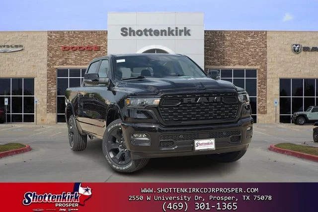 New 2026 Diamond Black Crystal Pearlcoat RAM Big Horn/Lone Star image 1